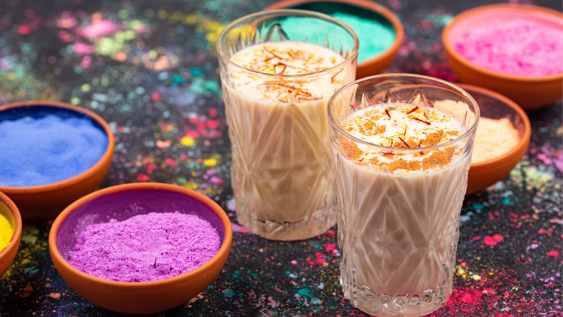 Orange Thandai | Holi recipe | traditional thandai |